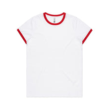 WHITE/RED
