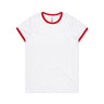 WOS RINGER TEE/RED