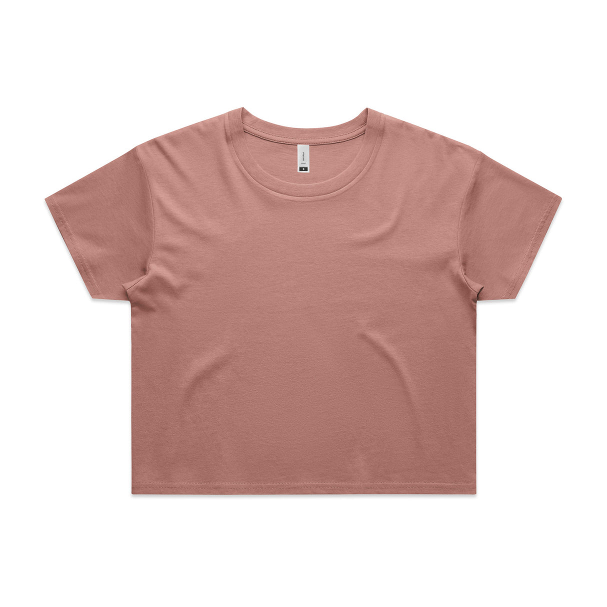 CROP TEE HAZY PINK