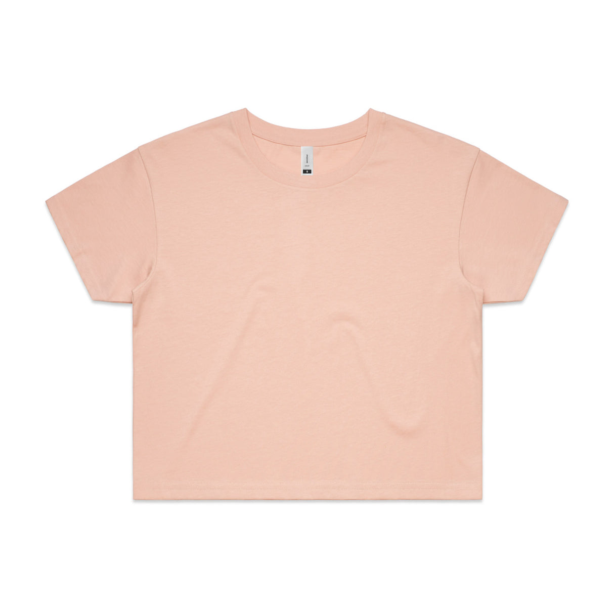 CROP TEE PALE PINK