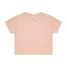 CROP TEE PALE PINK