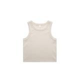 Wo's Organic Rib Crop Tank | 4064G
