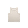 Wo's Organic Rib Crop Tank | 4064G