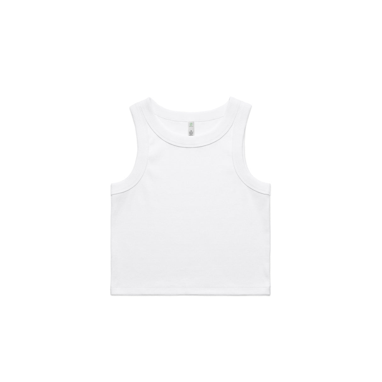ORGANIC RIB CROP TANK