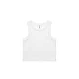 Wo's Organic Rib Crop Tank | 4064G