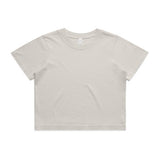 Wo's Heavy Faded Crop Tee | 4089
