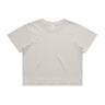 Wo's Heavy Faded Crop Tee | 4089