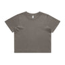 Wo's Heavy Faded Crop Tee | 4089