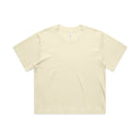 WOS MARTINA CROP TEE BUTTER