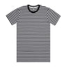STAPLE STRIPE TEE/WHITE