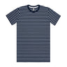 STAPLE STRIPE TEE NAVY/WHITE