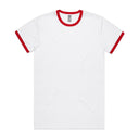 RINGER TEE/NAVY