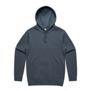 STENCIL HOOD PETROL BLUE