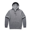 STENCIL ZIP HOOD GRAVEL