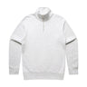 HALF ZIP CREW HEATHER