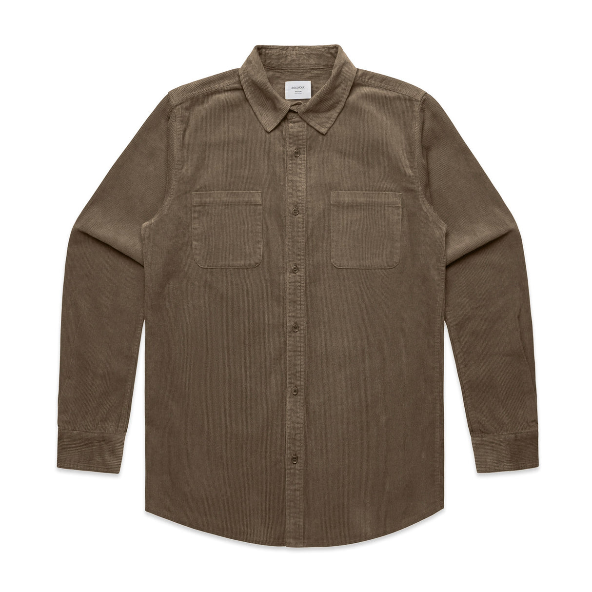 CORD SHIRT WALNUT