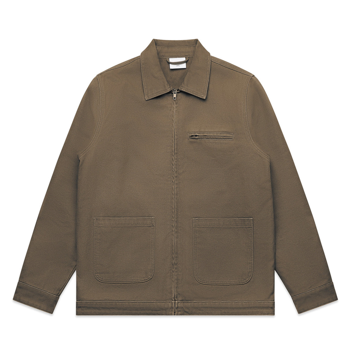 CANVAS HEAVY JACKET WALNUT