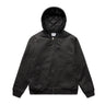 CANVAS BOMBER HOOD JACKET