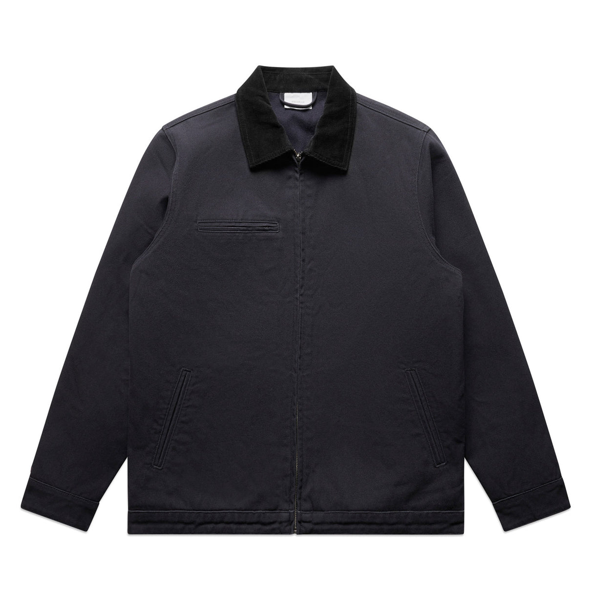 CANVAS CORD COLLAR JACKET INK BLUE