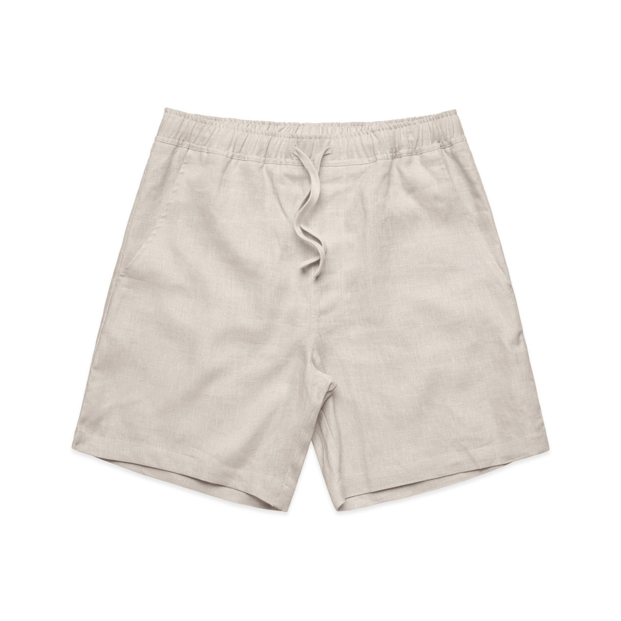 LINEN SHORTS NATURAL 30