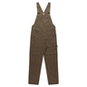 CANVAS OVERALLS WALNUT