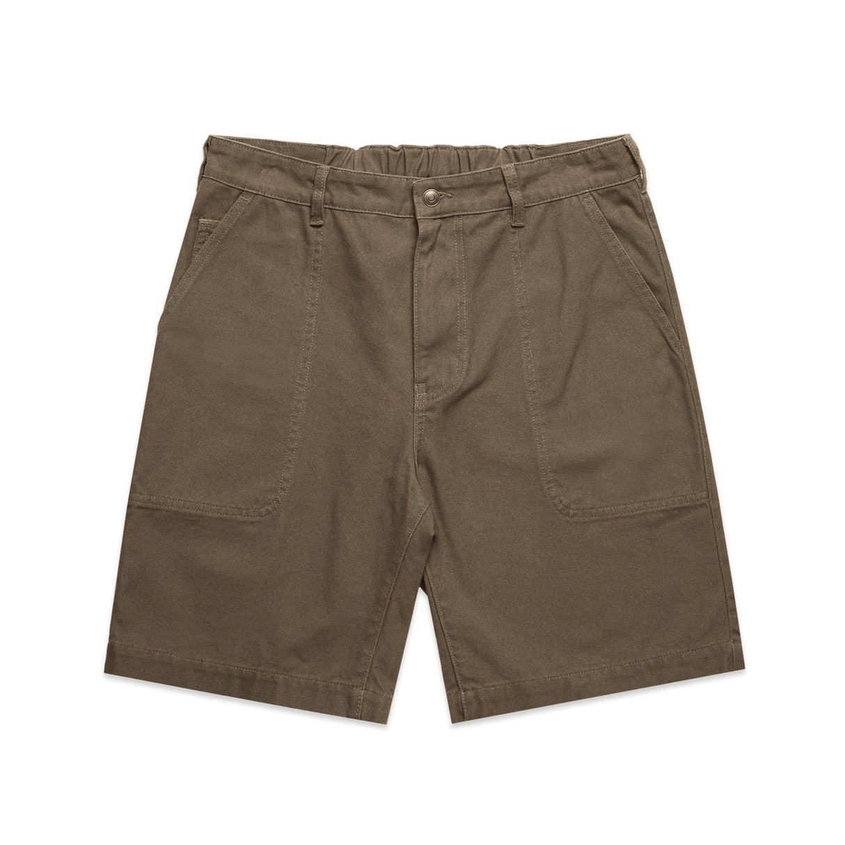 CANVAS SHORTS WALNUT 28