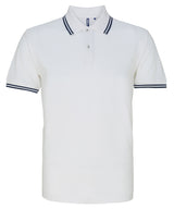 Men's classic fit tipped polo