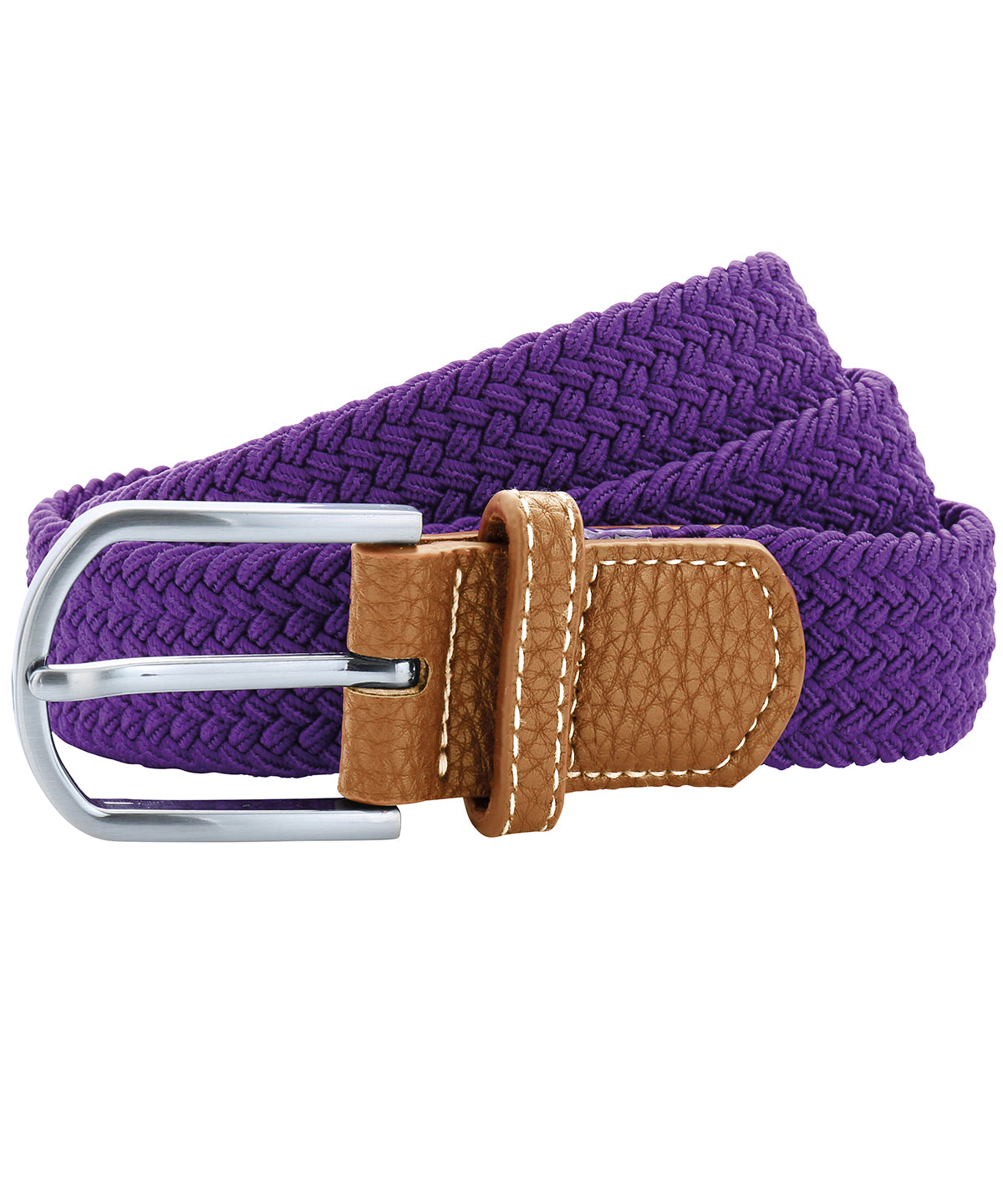 Braid stretch belt