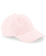 Low-profile 6-panel dad cap