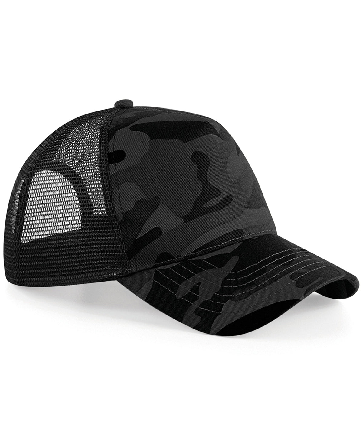 Camo snapback trucker