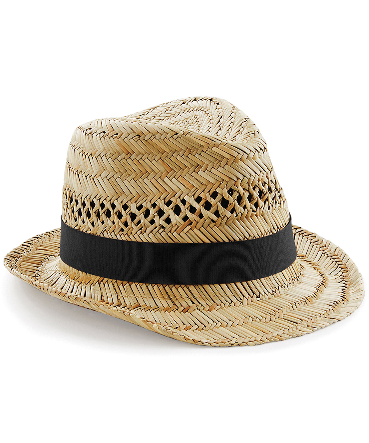 Straw summer trilby