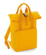 Twin handle roll-top backpack