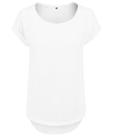 Women's long slub tee