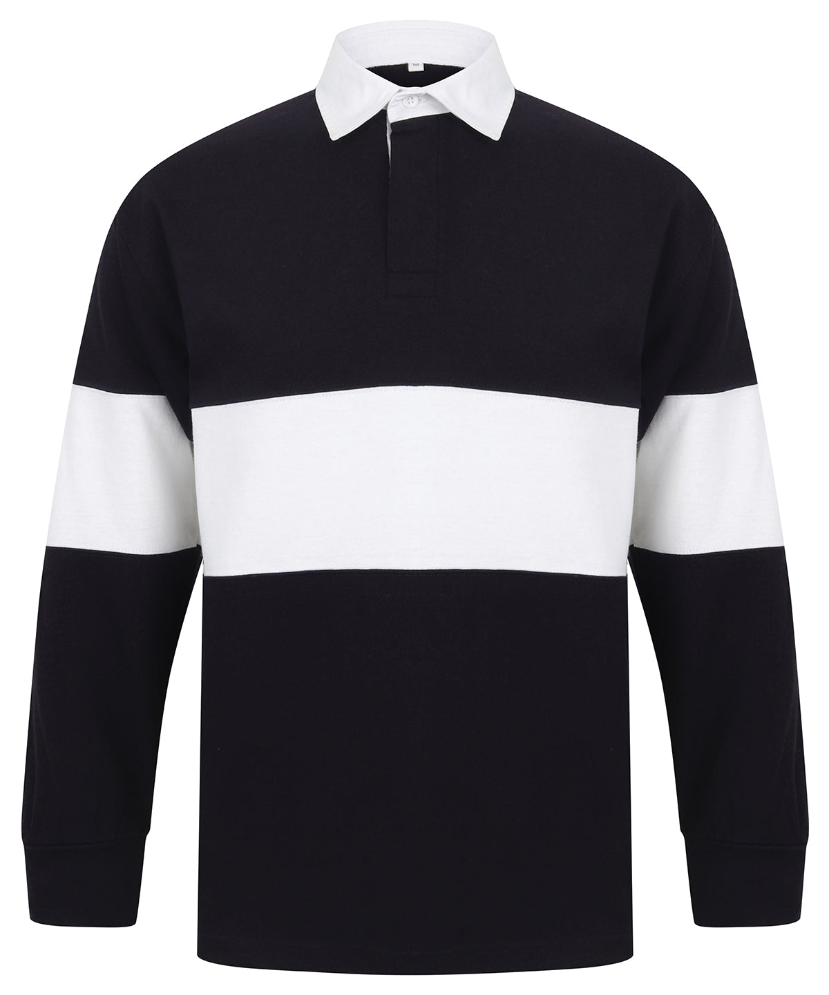 Panelled rugby shirt