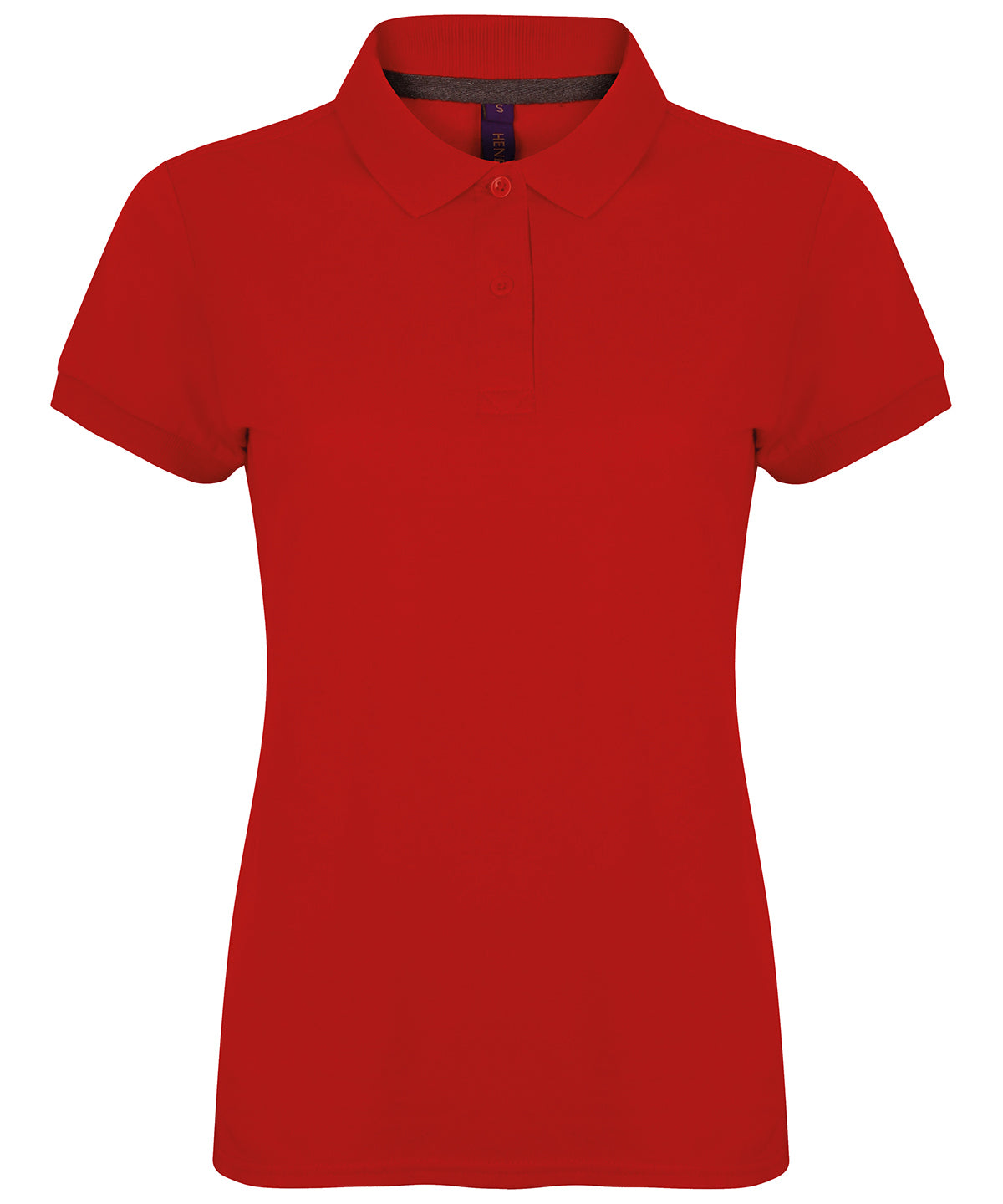 Women's micro-fine piqué polo shirt