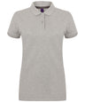 Women's micro-fine piqué polo shirt