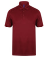 Stretch polo shirt with wicking finish (slim fit)