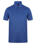 Stretch polo shirt with wicking finish (slim fit)