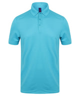 Stretch polo shirt with wicking finish (slim fit)