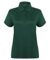 Women's stretch polo shirt with wicking finish (slim fit)