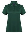 Women's stretch polo shirt with wicking finish (slim fit)