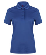 Women's stretch polo shirt with wicking finish (slim fit)