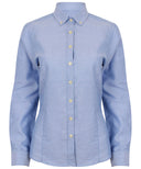 Women's modern long sleeve Oxford shirt