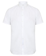 Modern short sleeve Oxford shirt