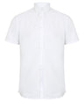 Modern short sleeve Oxford shirt