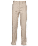 65/35 flat fronted chino trousers