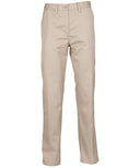 Women's 65/35 flat fronted chino trousers