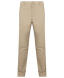 Stretch chinos with flex waistband