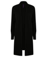 Women's longline open cardigan