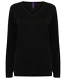 Women's 12 gauge v-neck jumper